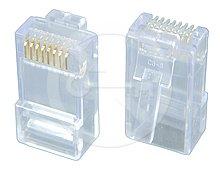 RJ45 kistukas 8P8C Cat5E UTP